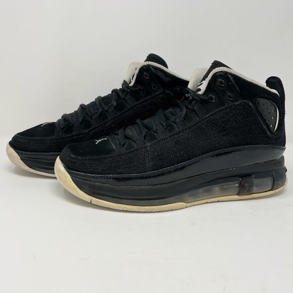 Nike Air Jordan Black Take Flight high Tops 6.5Y Youth - Picture 1 of 9